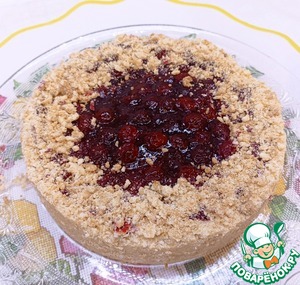 Творожно-ванильный пирог с вишней Творожно-ванильный пирог с вишней