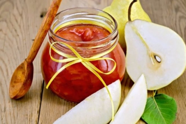 Виноградное варенье-пятиминутка с грушами Виноградное варенье-пятиминутка с грушами