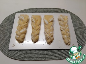 Булочки "Клубочек" с творожным сыром