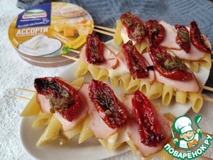 "А-ля пицца" на макаронах