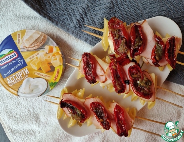 "А-ля пицца" на макаронах