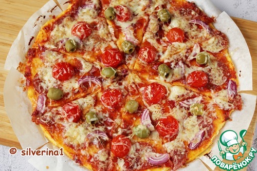 А-ля пицца на поленте