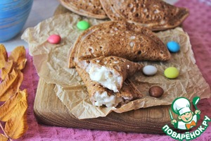 Шоколадные блинчики к чаю Шоколадные блинчики к чаю