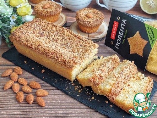 Миндально-лимонный кекс