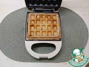 Вафли цельнозерновые с авокадо Вафли цельнозерновые с авокадо