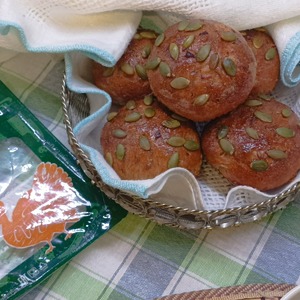 Цельнозерновые закусочные булочки Цельнозерновые закусочные булочки