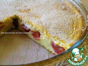 Клафути с виноградом