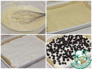 Ягодные чизкейк-квадратики