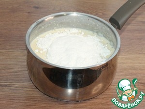 Блины из поленты с картофельной начинкой