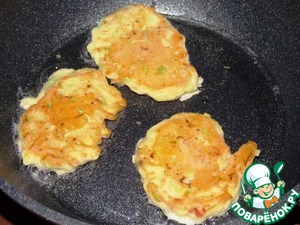 Оладьи из кабачков "Пикантные"