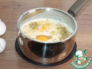 Блины из поленты с картофельной начинкой