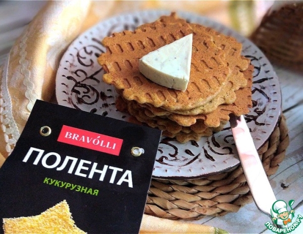 Кукурузно-ржаные тонкие вафли Кукурузно-ржаные тонкие вафли