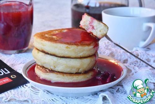 Рисовые биточки с киселем Рисовые биточки с киселем