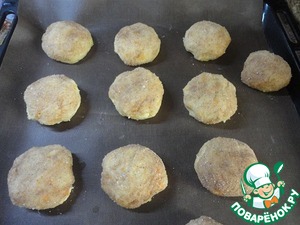 Тыквенное печенье с начинкой