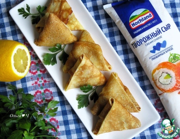 Блинчики с курицей и авокадо Блинчики с курицей и авокадо