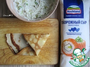 Блинчики с курицей и авокадо Блинчики с курицей и авокадо