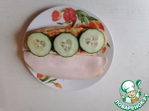 Бургер с сырной котлетой