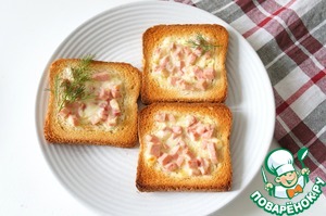 Бутерброды по-быстрому с колбасой