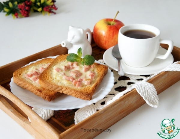 Бутерброды по-быстрому с колбасой