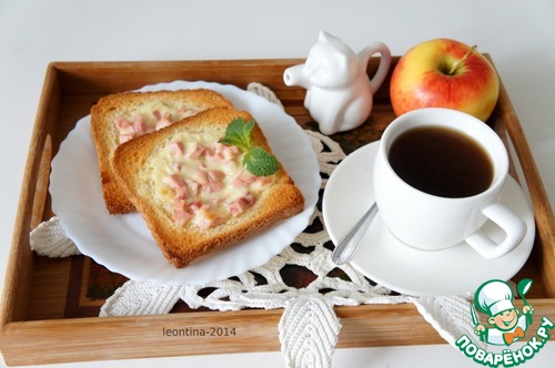 Бутерброды по-быстрому с колбасой