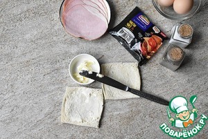 Быстрые чашки с яйцом и сыром