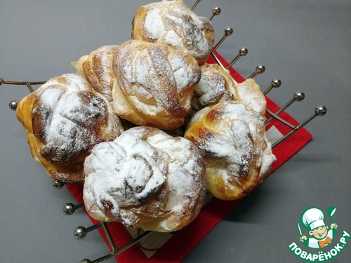 Булочки "Клубочек" с творожным сыром