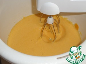 Шоколадно-тыквенный кекс с полентой