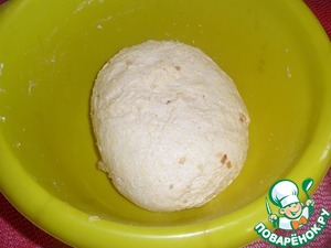 Булочки с полентой и жареным луком