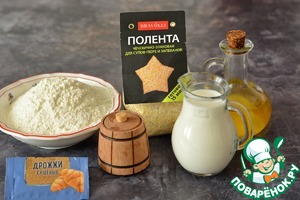 Булочки с чечевично-злаковой полентой