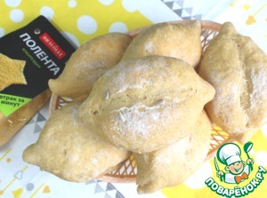 Булочки с кукурузной полентой