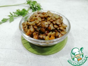 Чечевица с карри Чечевица с карри