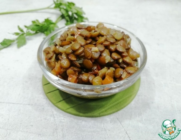 Чечевица с карри Чечевица с карри