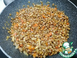 Чечевица с карри Чечевица с карри