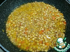 Чечевица с карри Чечевица с карри