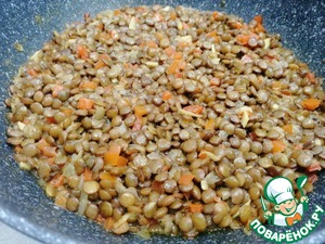 Чечевица с карри Чечевица с карри