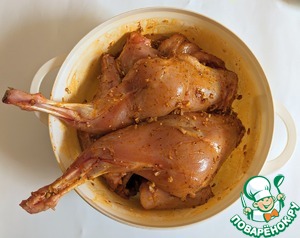 Чесночный кролик по-испански Чесночный кролик по-испански