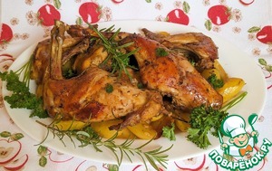 Чесночный кролик по-испански Чесночный кролик по-испански