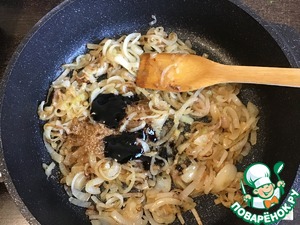 Чизбургер с карамелизированным луком