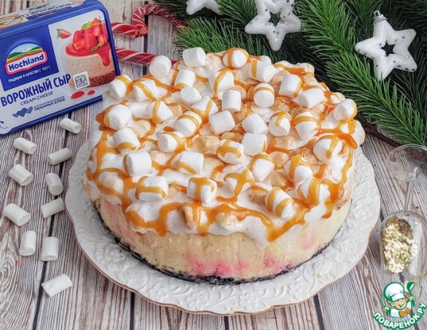 Чизкейк с маршмеллоу