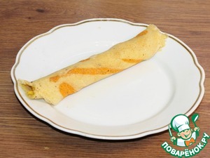 Блины из поленты с картофельной начинкой