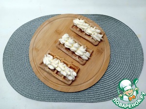 Вафли цельнозерновые с авокадо Вафли цельнозерновые с авокадо