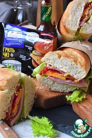 Дорожный сендвич "Все и сразу"