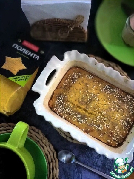 Кукурузный кекс на завтрак Кукурузный кекс на завтрак