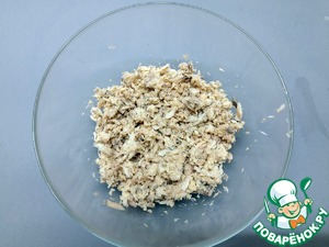 Блины с зелёным луком и рыбной начинкой Блины с зелёным луком и рыбной начинкой