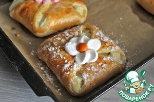 Венгерская ватрушка с грушей Венгерская ватрушка с грушей