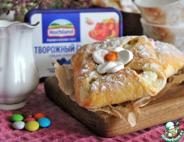 Венгерская ватрушка с грушей Венгерская ватрушка с грушей