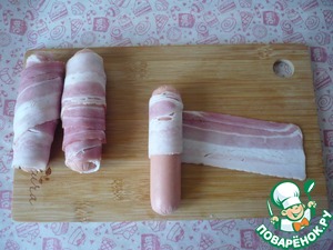 Слоеные рулетики с плавленым сыром