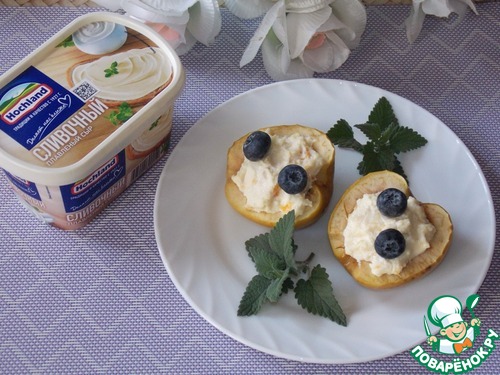 Фаршированные яблоки с сыром Фаршированные яблоки с сыром