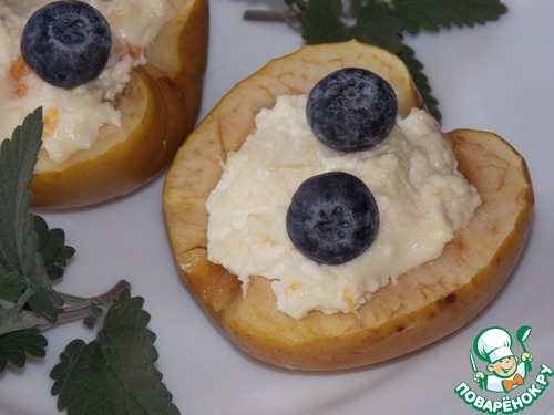 Фаршированные яблоки с сыром Фаршированные яблоки с сыром