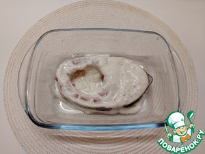 Форель с творожным сыром Форель с творожным сыром